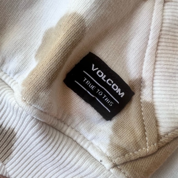 Volcom Kids Two-Tone Hoodie in Gray and Brown - Picture 6 of 6